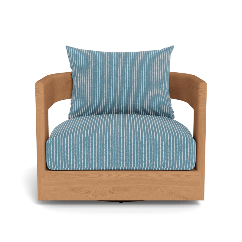Victoria Teak Swivel Lounge Chair