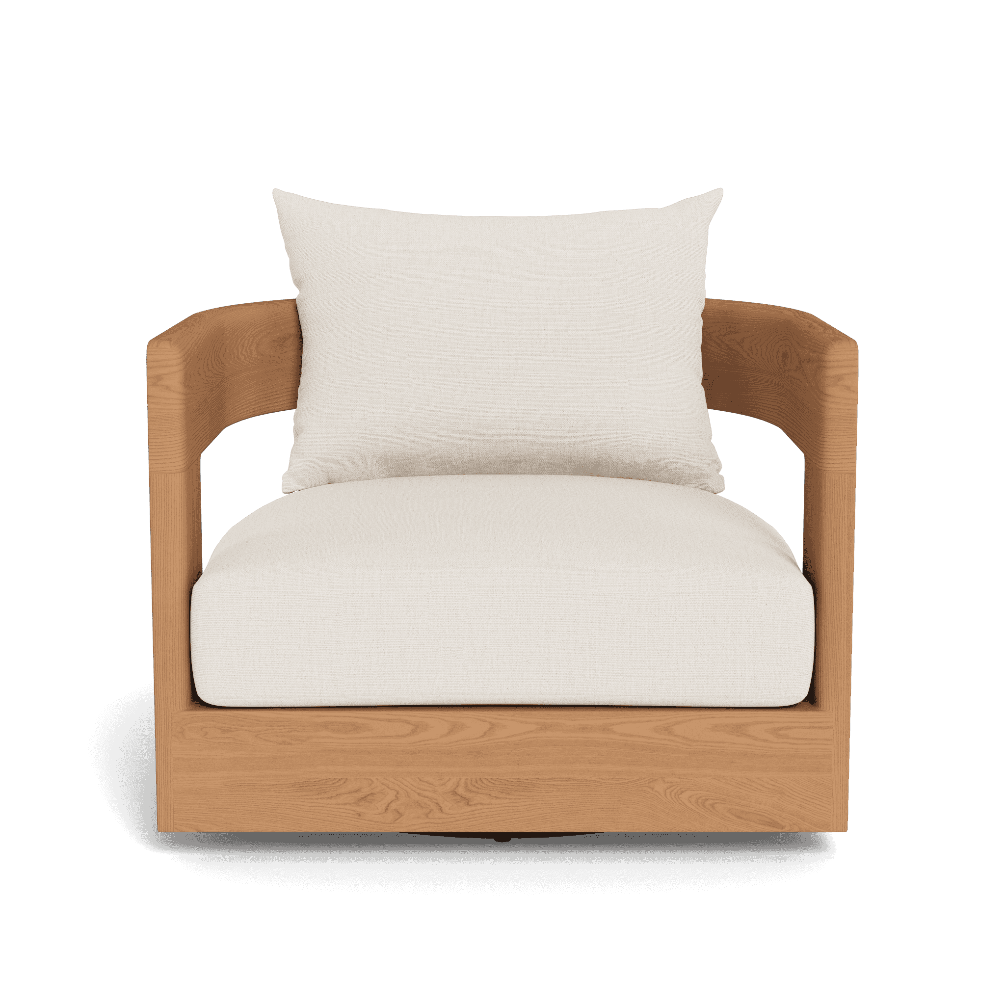 Victoria Teak Swivel Lounge Chair