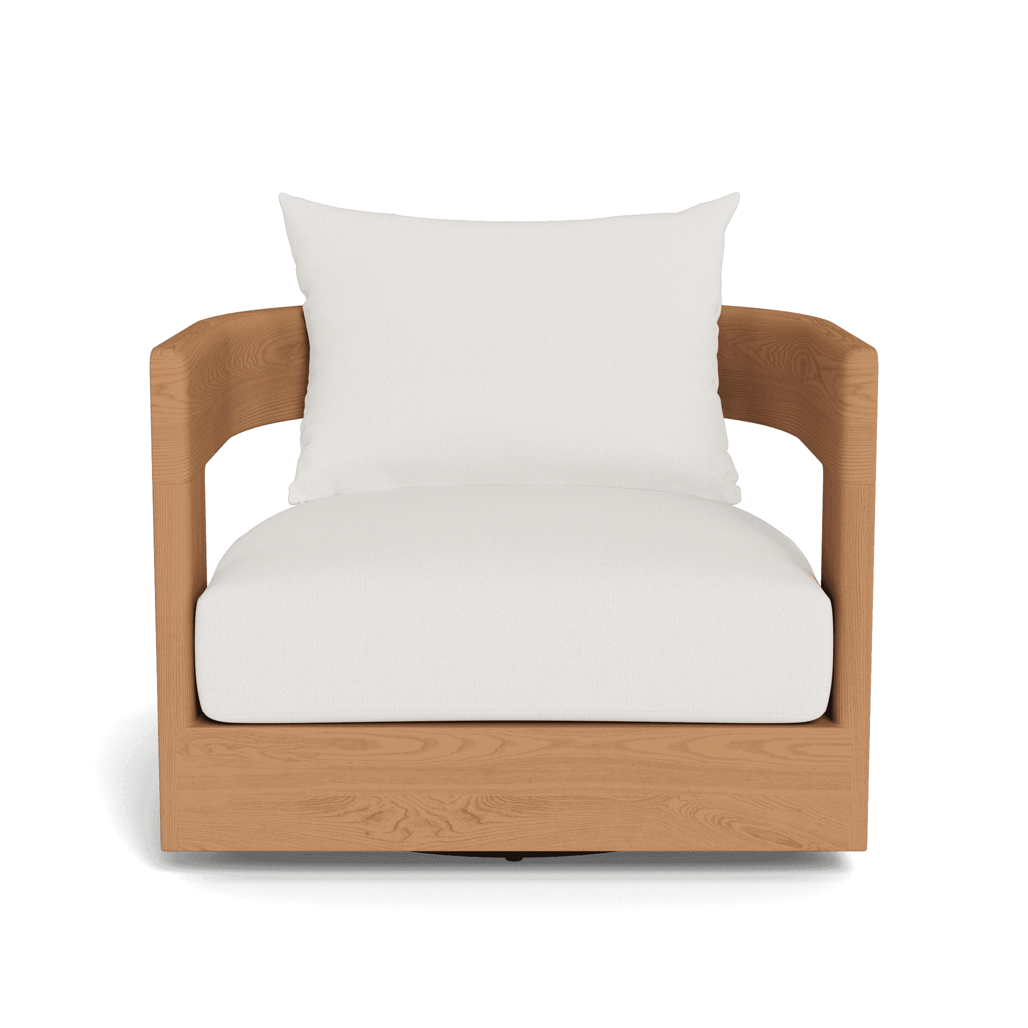 Victoria Teak Swivel Lounge Chair