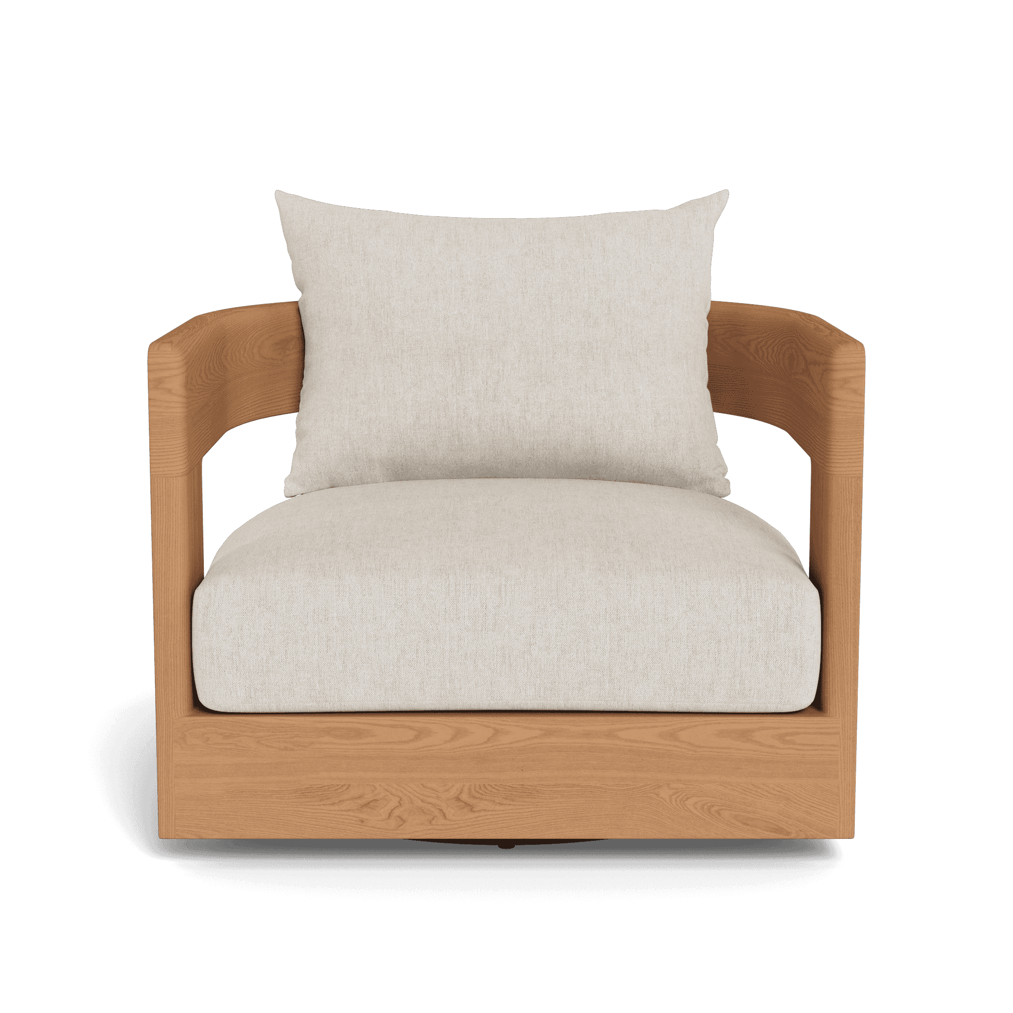 Victoria Teak Swivel Lounge Chair