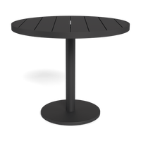 Vienna 36" Round Bistro Table | Aluminum Asteroid, Aluminum Asteroid,