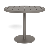 Vienna 36" Round Bistro Table | Aluminum Taupe, Aluminum Taupe,