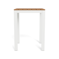 Τραπέζι μπαρ Pacific Teak Square από τικ