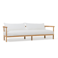 Cove Teak 3 Seat Sofa
