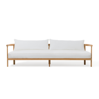 Cove Teak 3 Seat Sofa