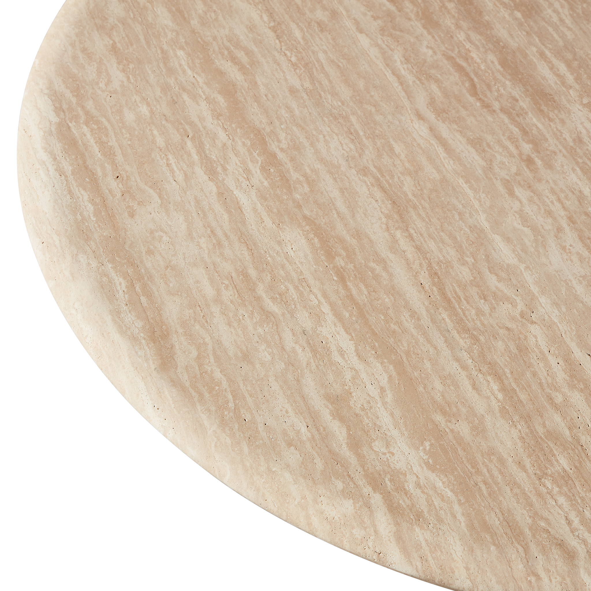 Porto Travertine Round Coffee Table