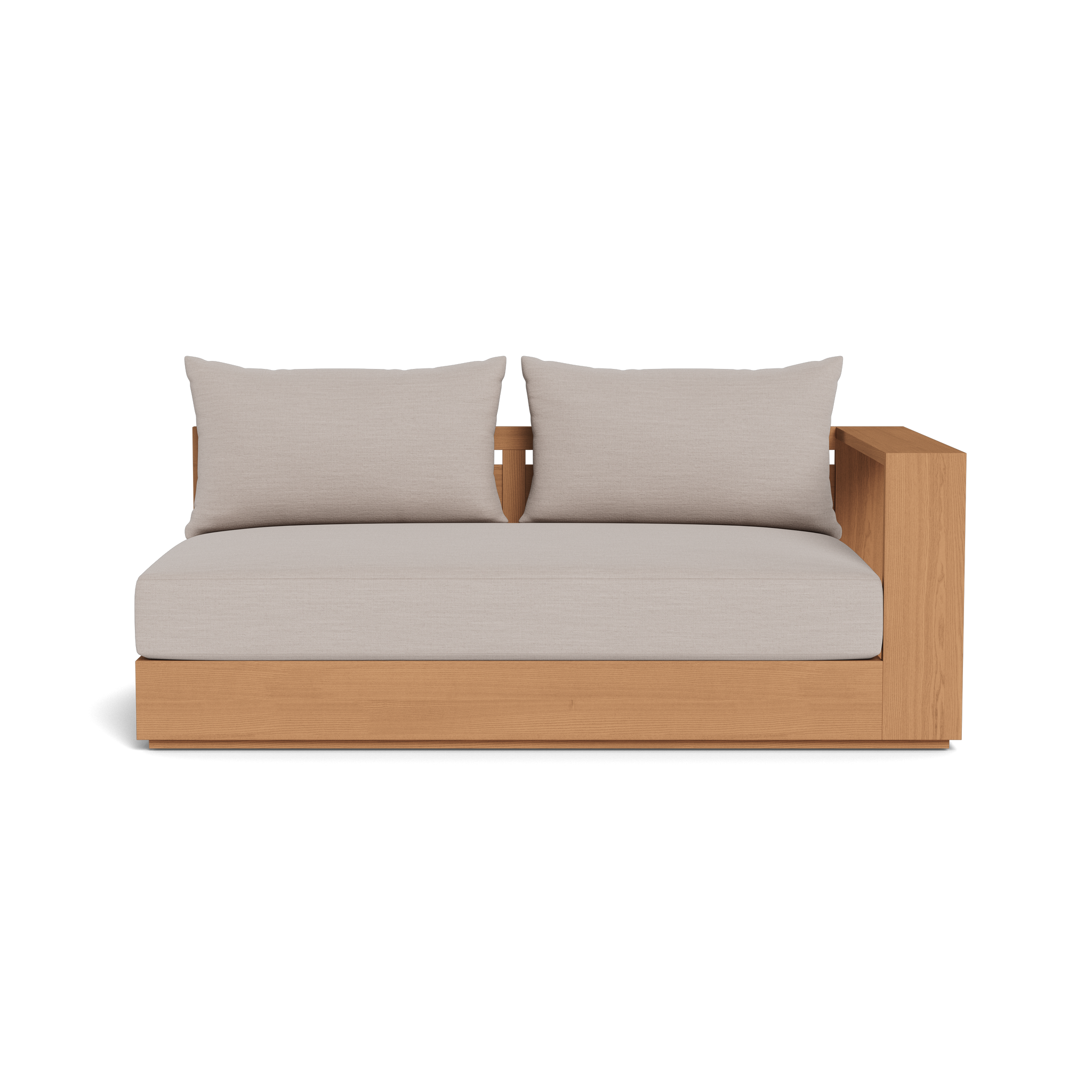 Hayman Teak 2 Seat 1 Arm Right