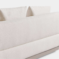 Amalfi Curved Chaise Right | Aluminum Taupe, Riviera Sand,