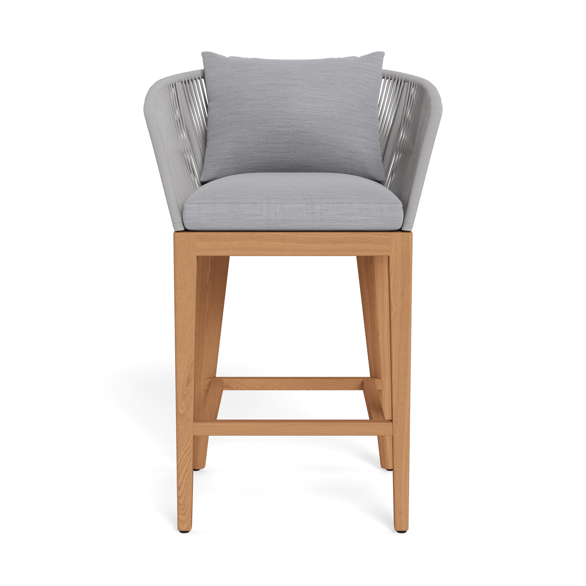 Avalon Bar Stool | Sculptural Teak Outdoor Furniture – HARBOUR