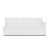 Bondi 2 Seat 1 Arm Sofa Right | Harbour Belgian Linen White, ,