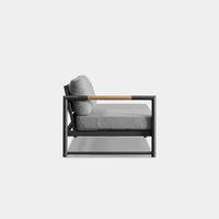 Breeze Xl Aluminum 2 Seat 1 Arm Left