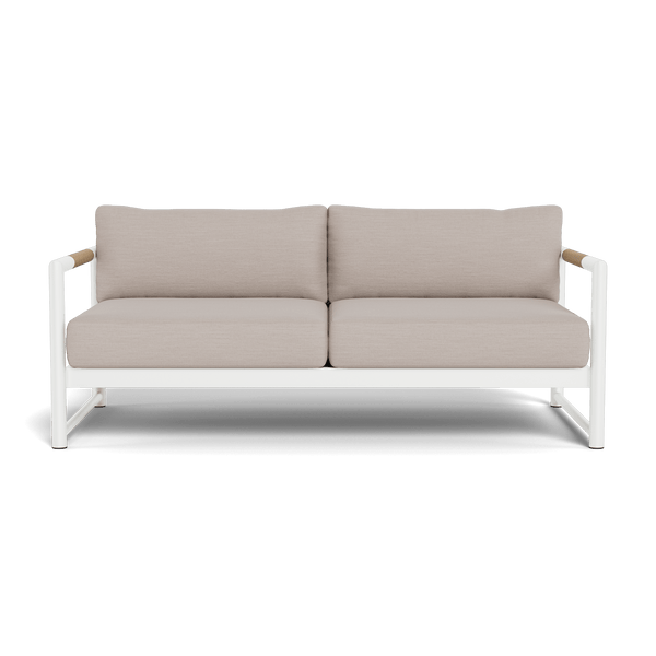 Breeze Xl 2 Seat Sofa | Aluminum White, Panama Marble,