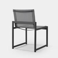 Breeze Xl Aluminum Armless Dining Chair