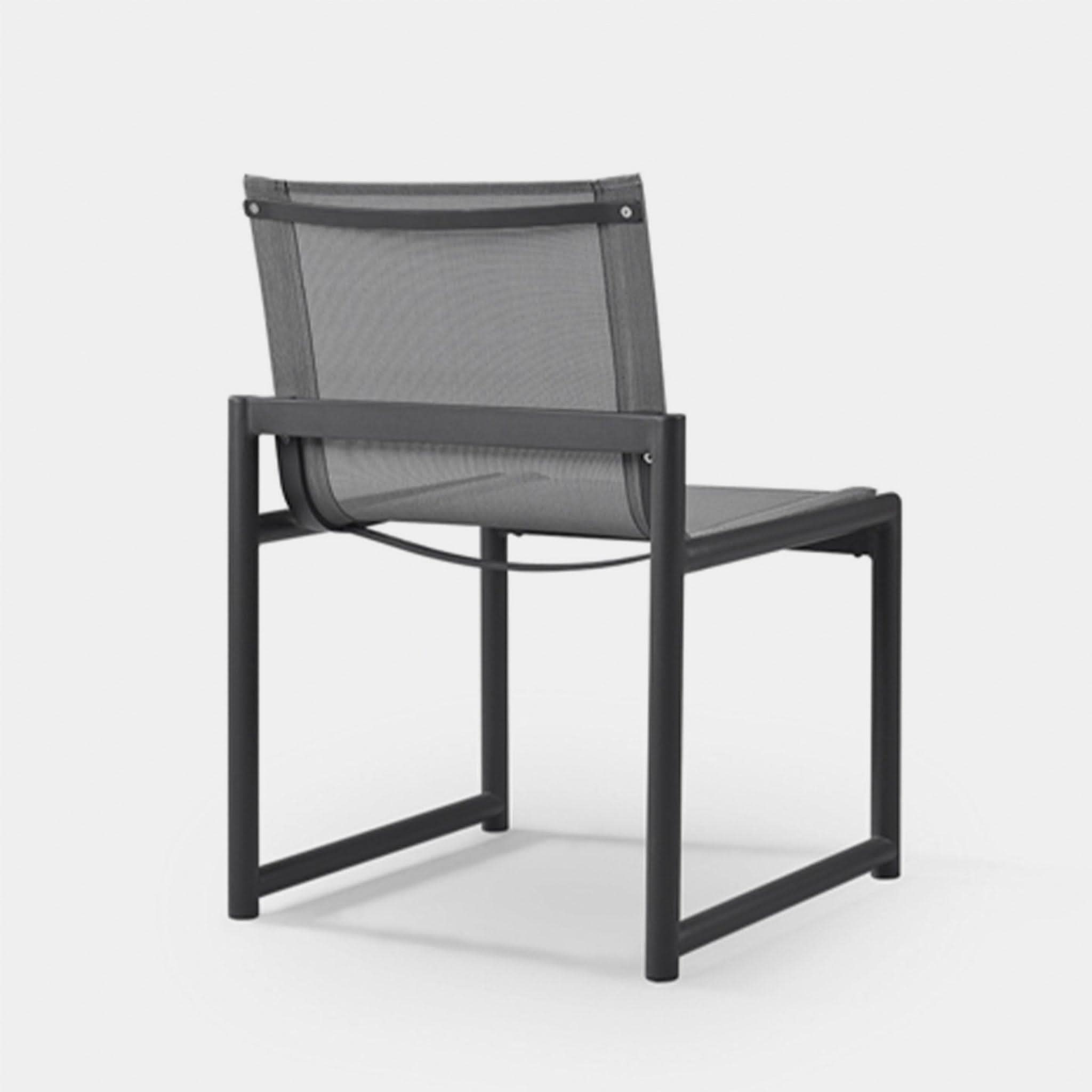 Breeze Xl Aluminum Armless Dining Chair