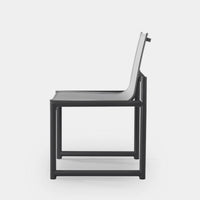 Breeze Xl Aluminum Armless Dining Chair