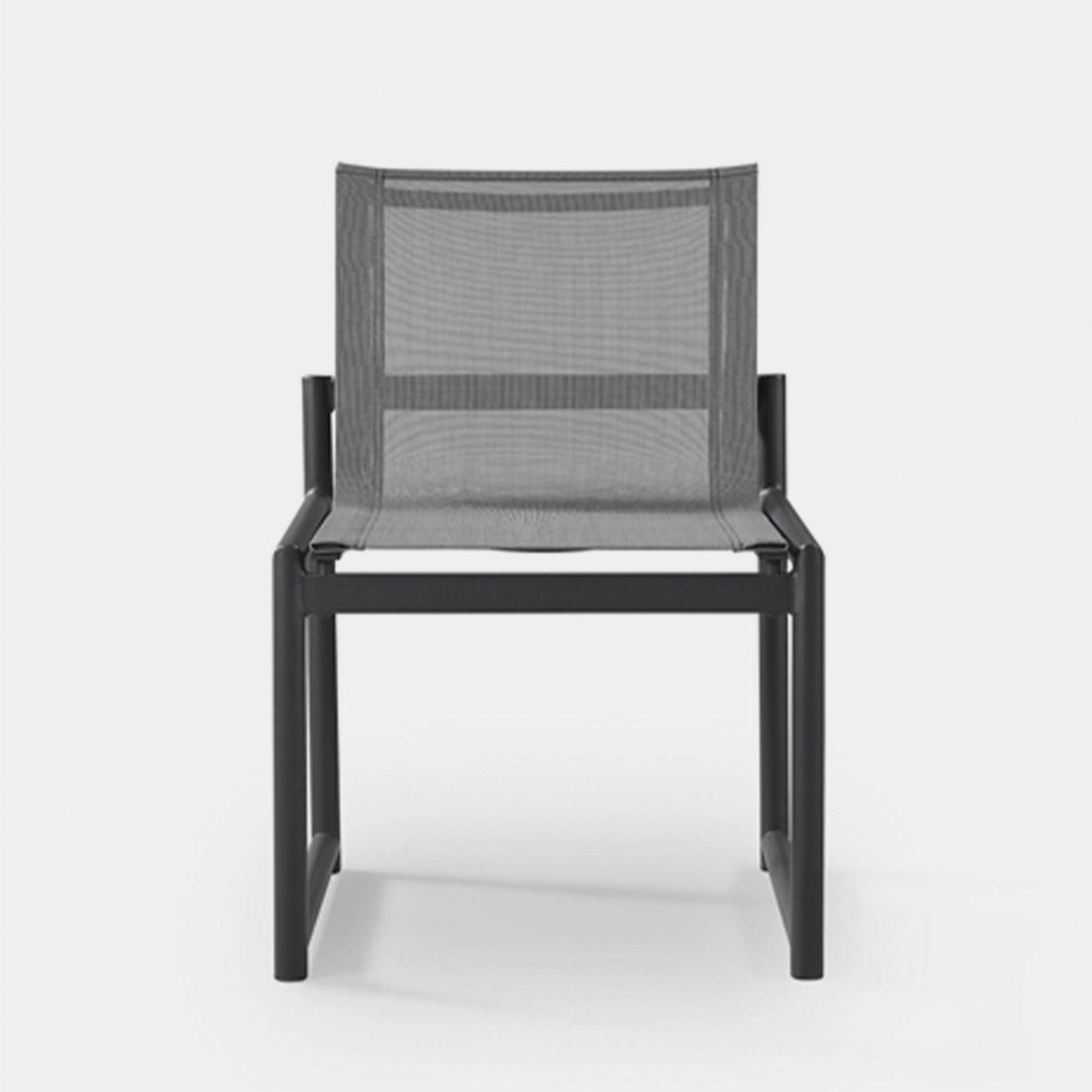 Breeze Xl Aluminum Armless Dining Chair