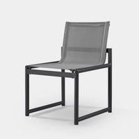 Breeze Xl Aluminum Armless Dining Chair