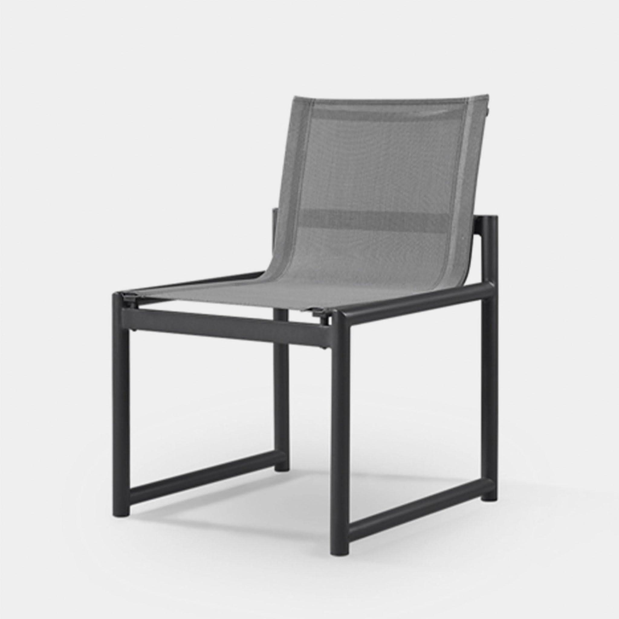 Breeze Xl Aluminum Armless Dining Chair