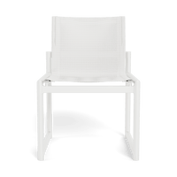 Breeze Xl Aluminum Armless Dining Chair