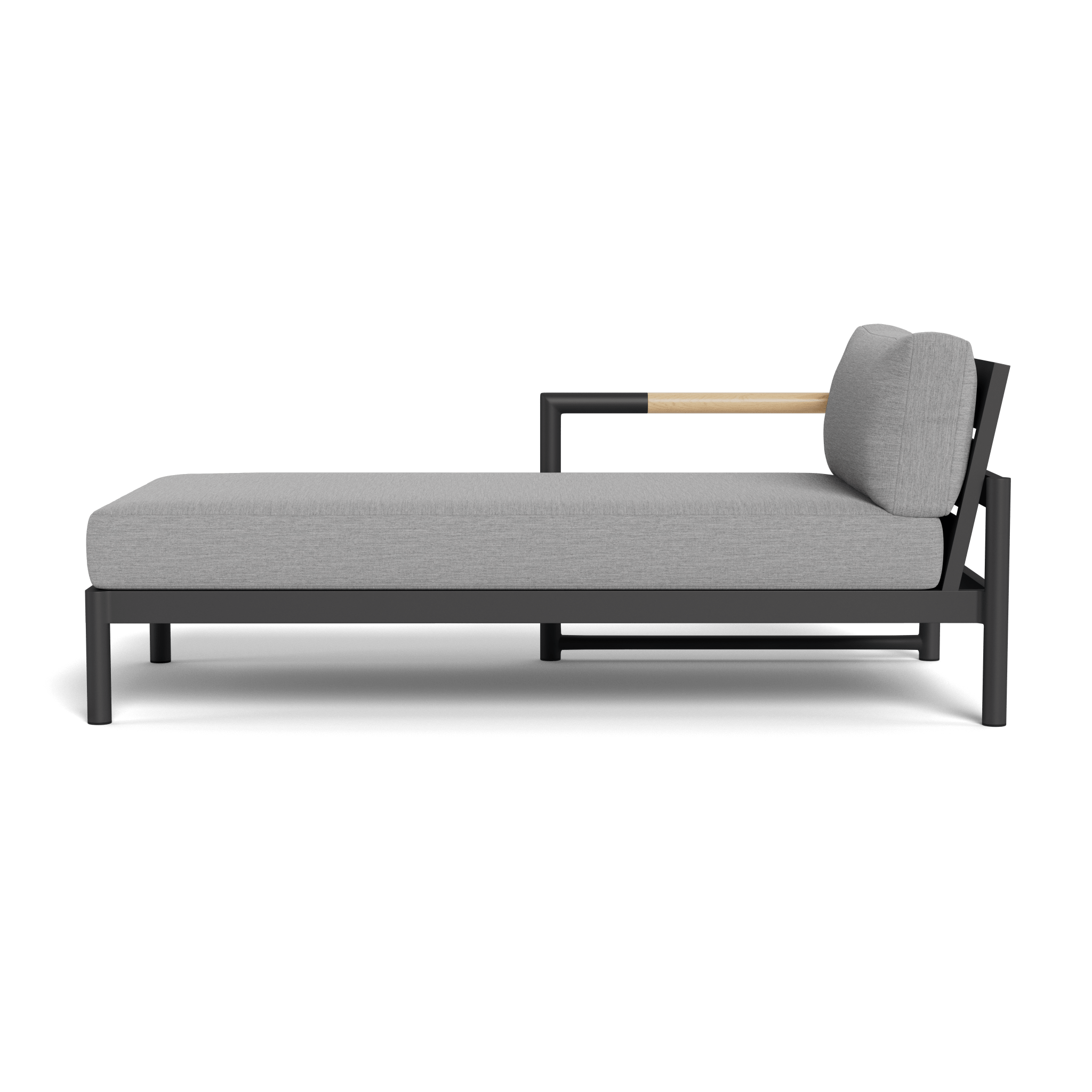 Breeze Xl Aluminum Chaise Left