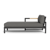 Breeze Xl Aluminum Chaise Left