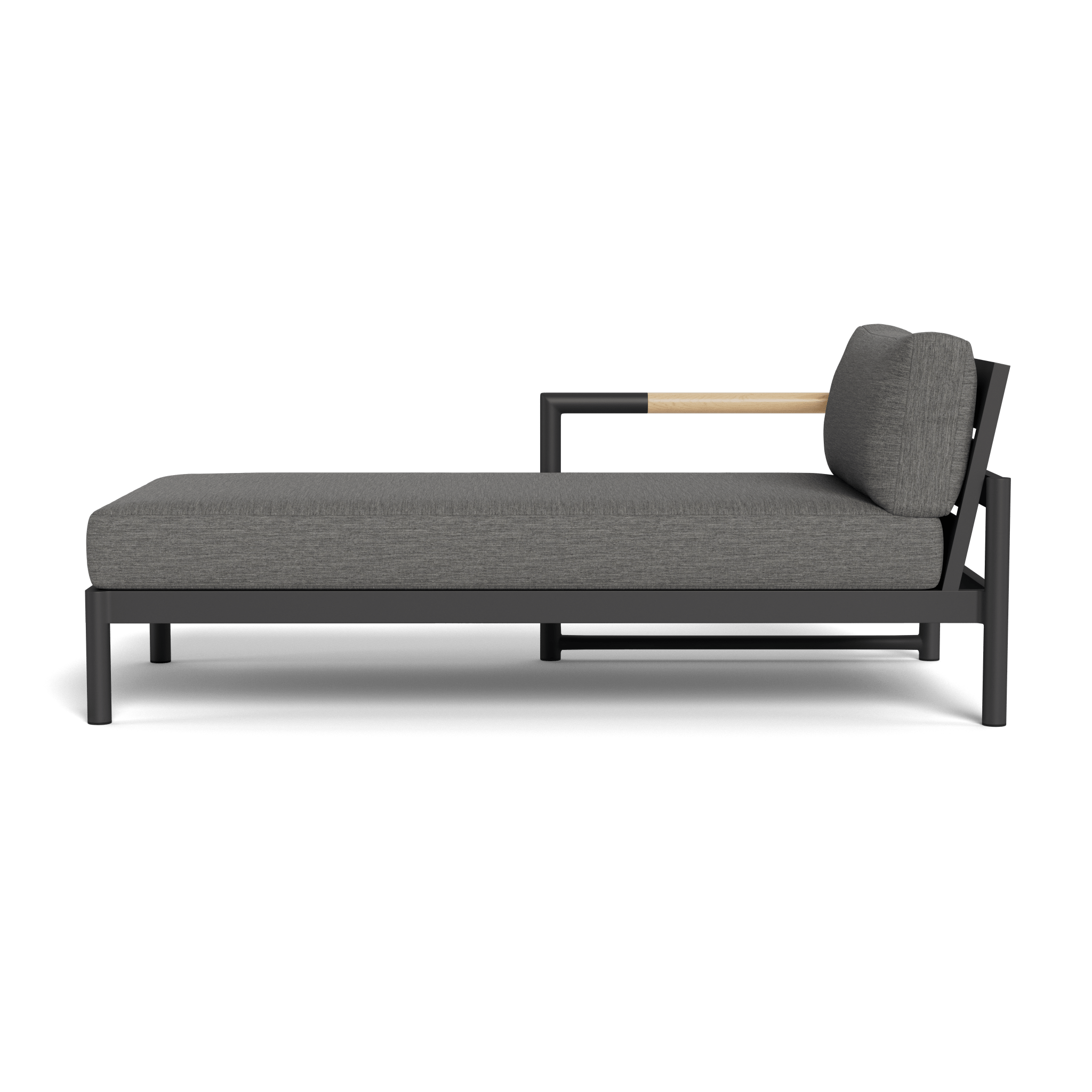 Breeze Xl Aluminum Chaise Left