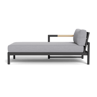 Breeze Xl Aluminum Chaise Left