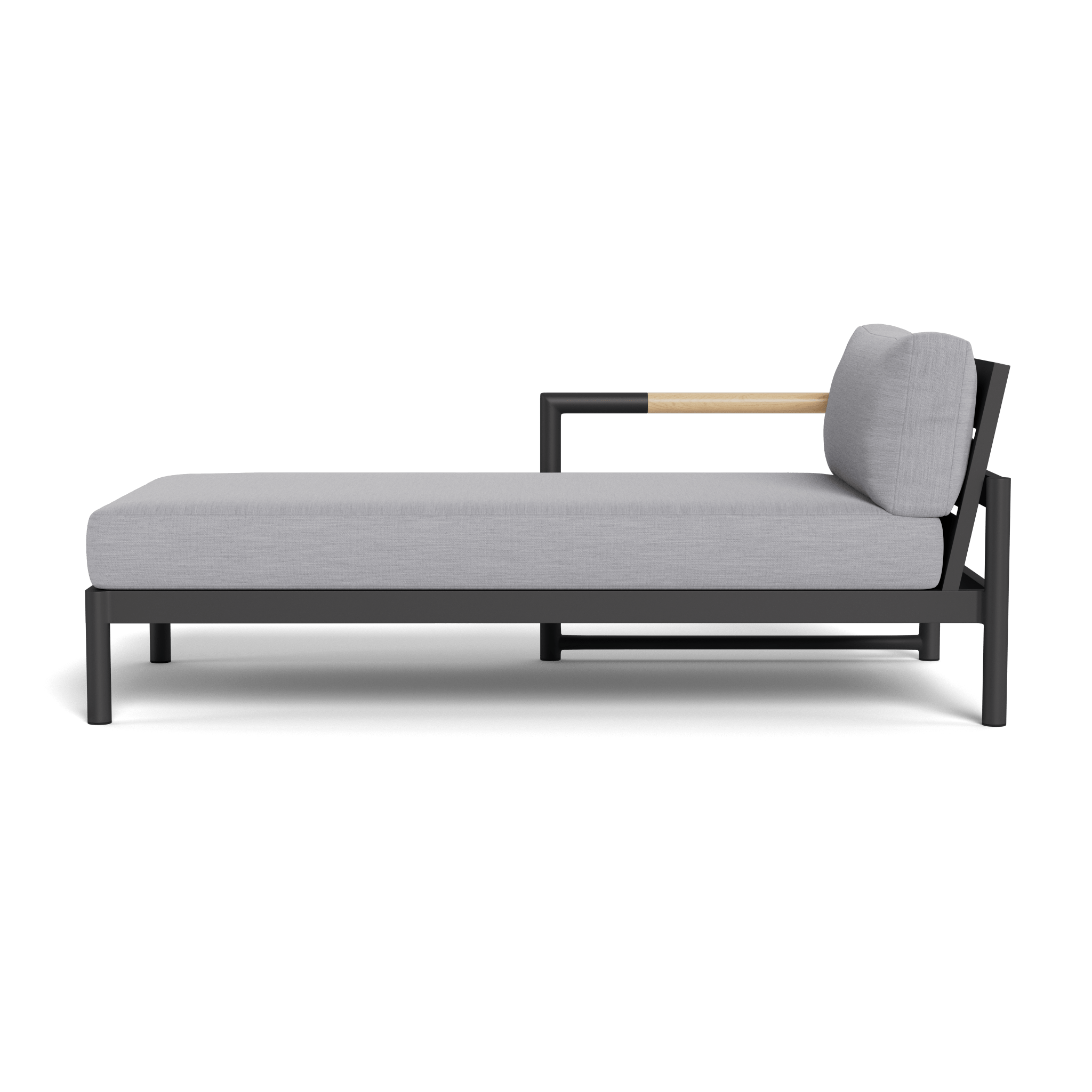 Breeze Xl Aluminum Chaise Left