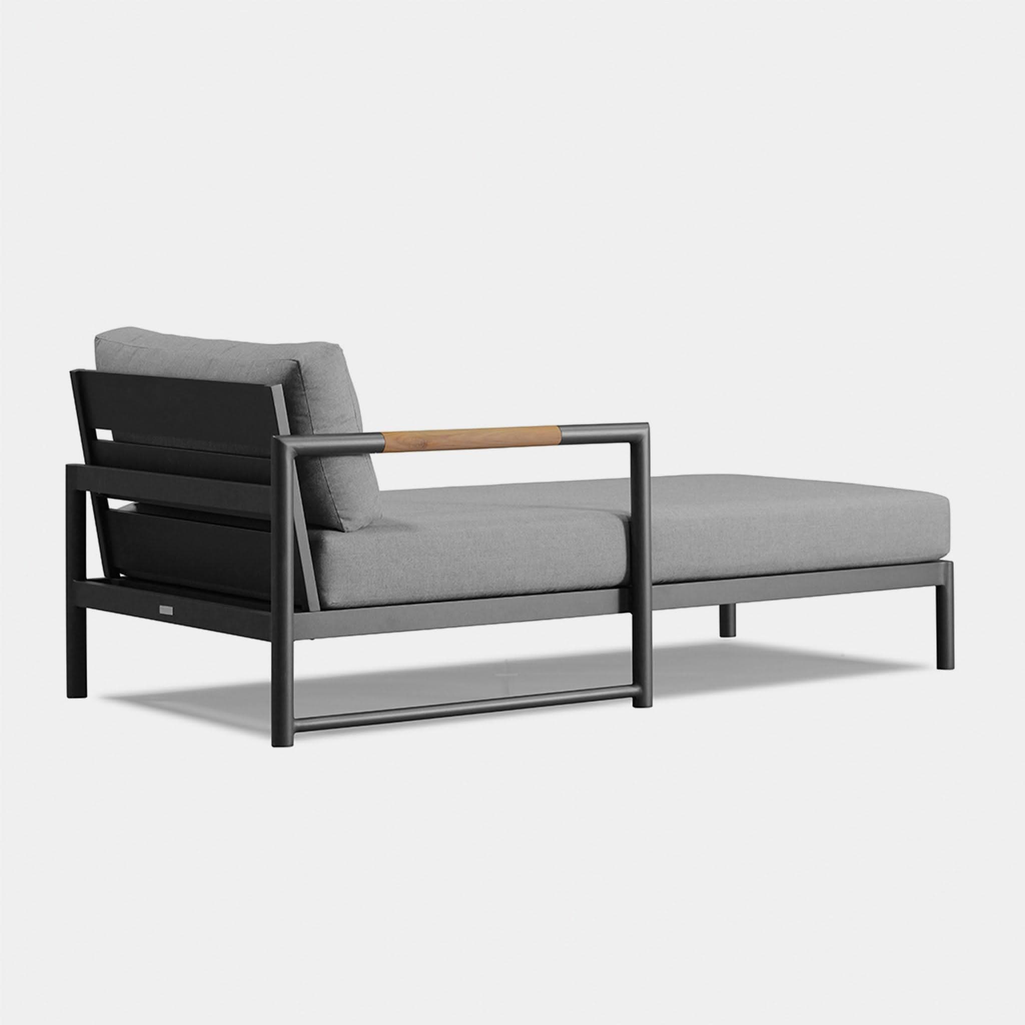 Breeze Xl Aluminum Chaise Left