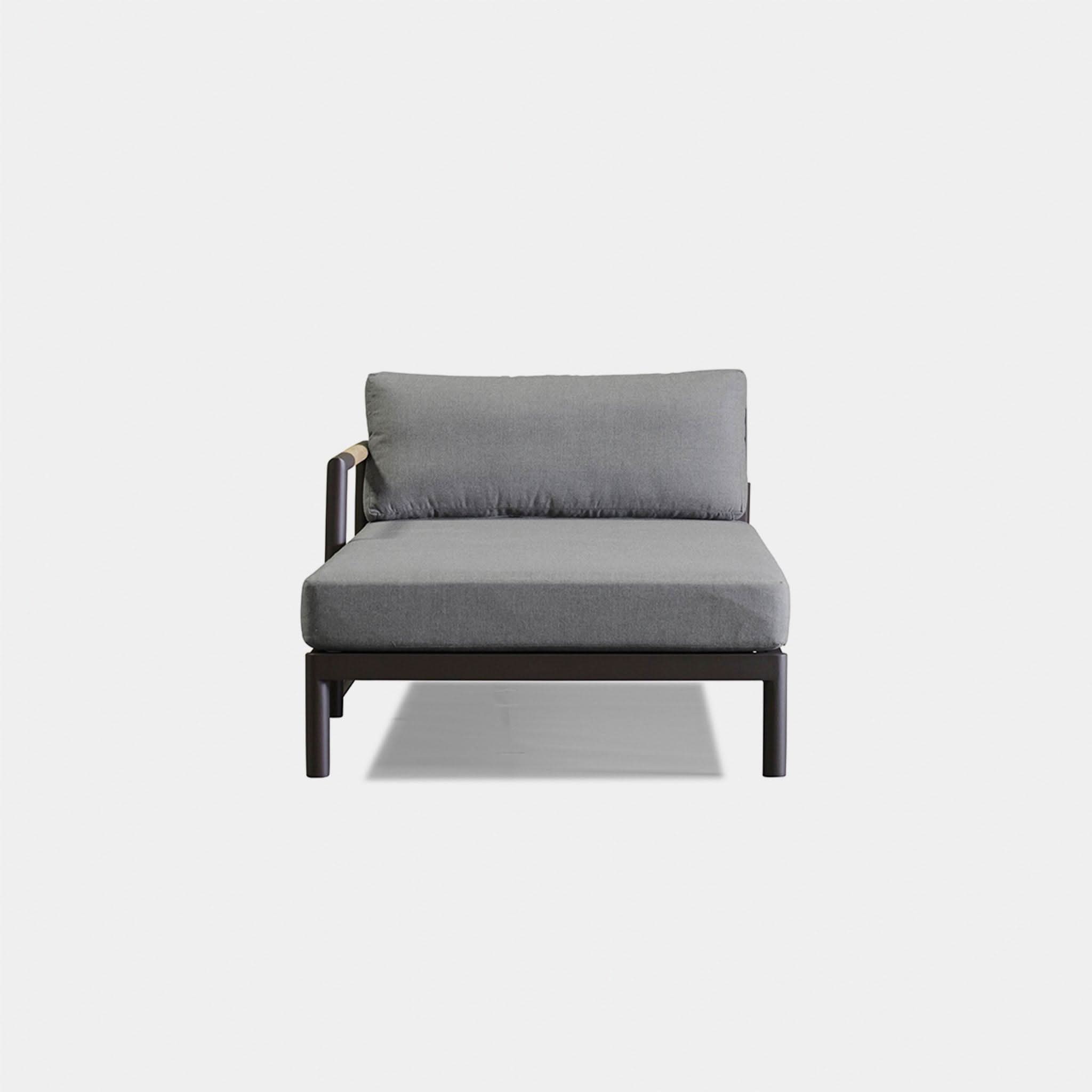 Breeze Xl Aluminum Chaise Left