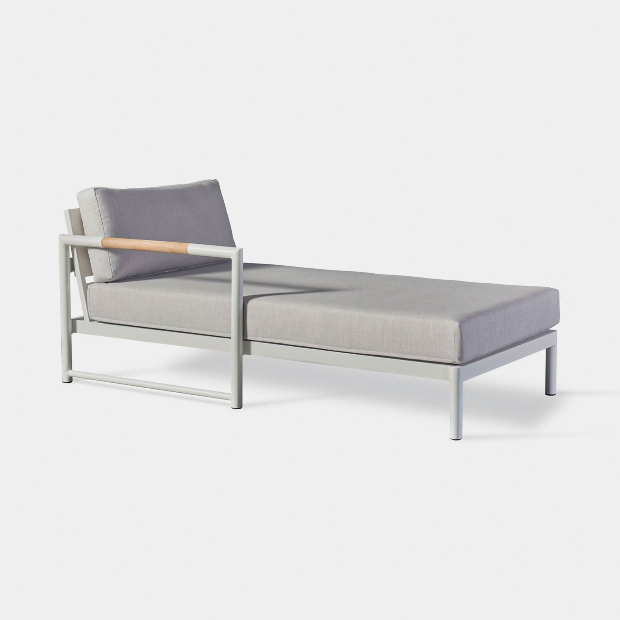 Breeze Xl Aluminum Chaise Left