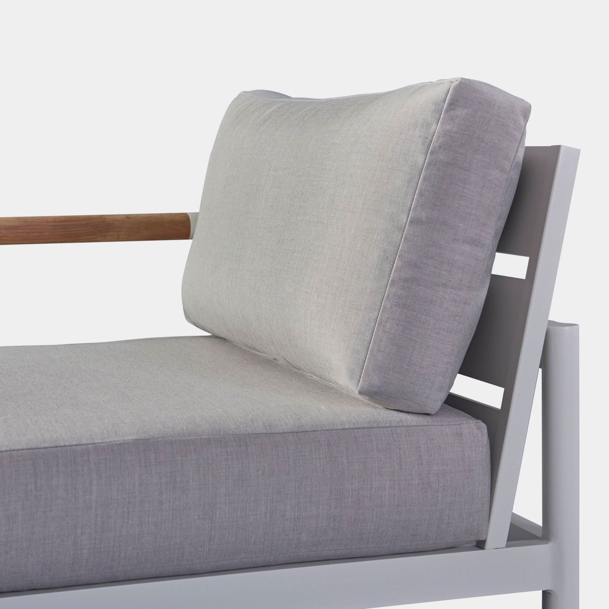 Breeze Xl Aluminum Chaise Left