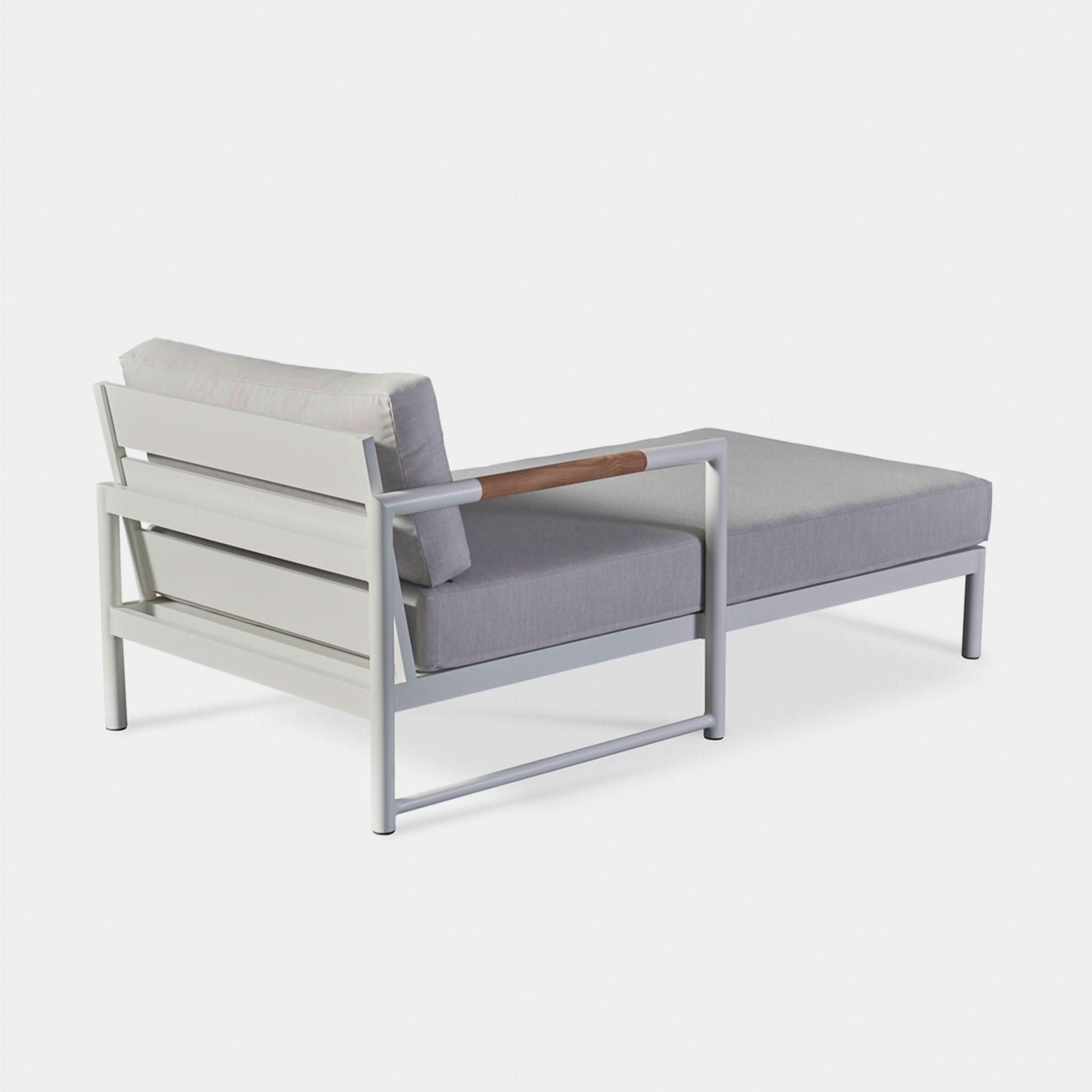 Breeze Xl Aluminum Chaise Left