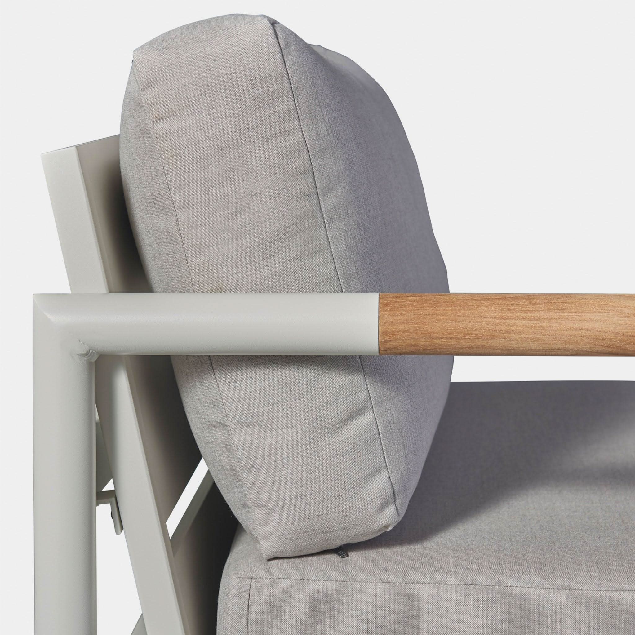 Breeze Xl Aluminum Chaise Left