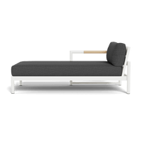 Breeze Xl Aluminum Chaise Left