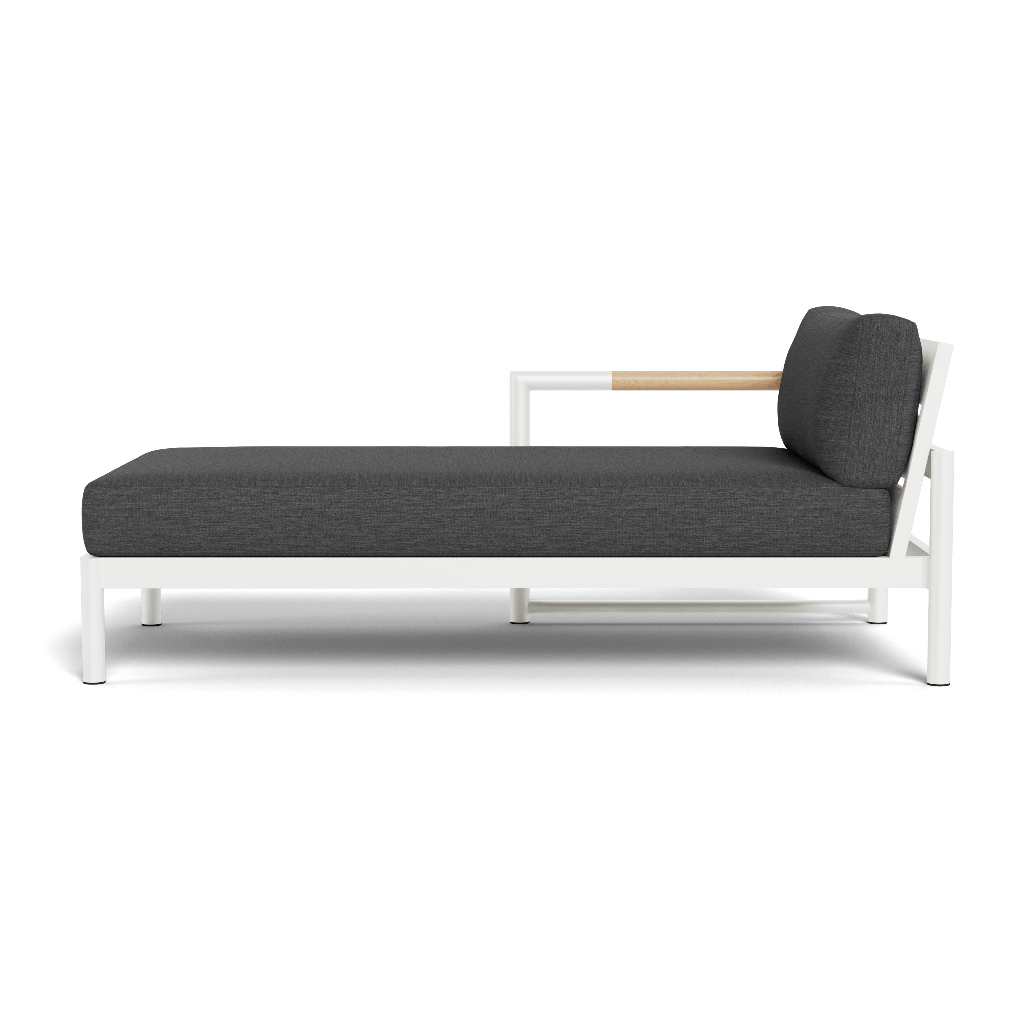 Breeze Xl Aluminum Chaise Left