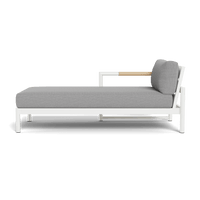 Breeze Xl Aluminum Chaise Left