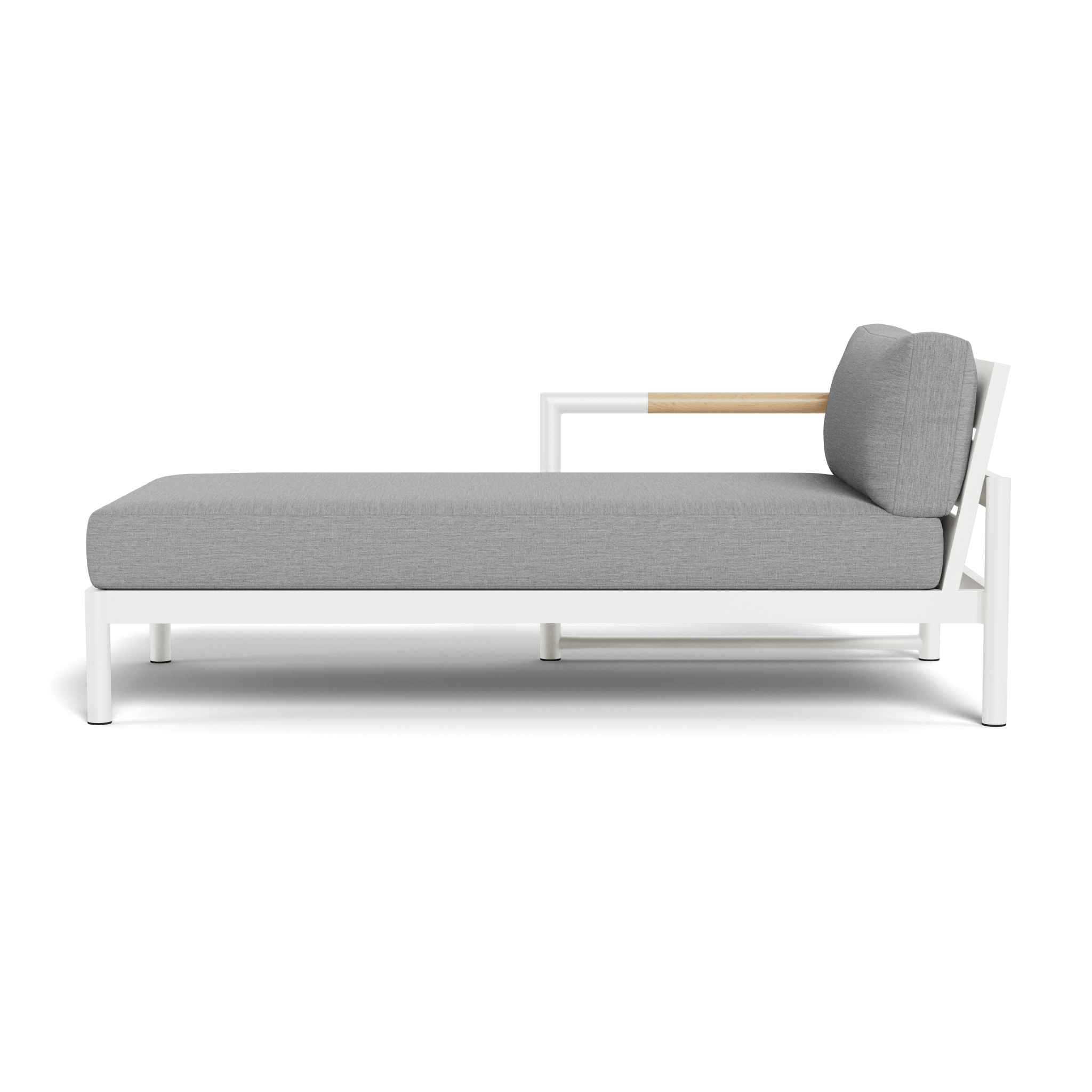 Breeze Xl Aluminum Chaise Left