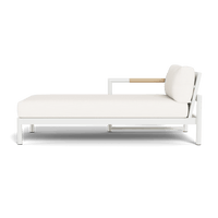Breeze Xl Aluminum Chaise Left