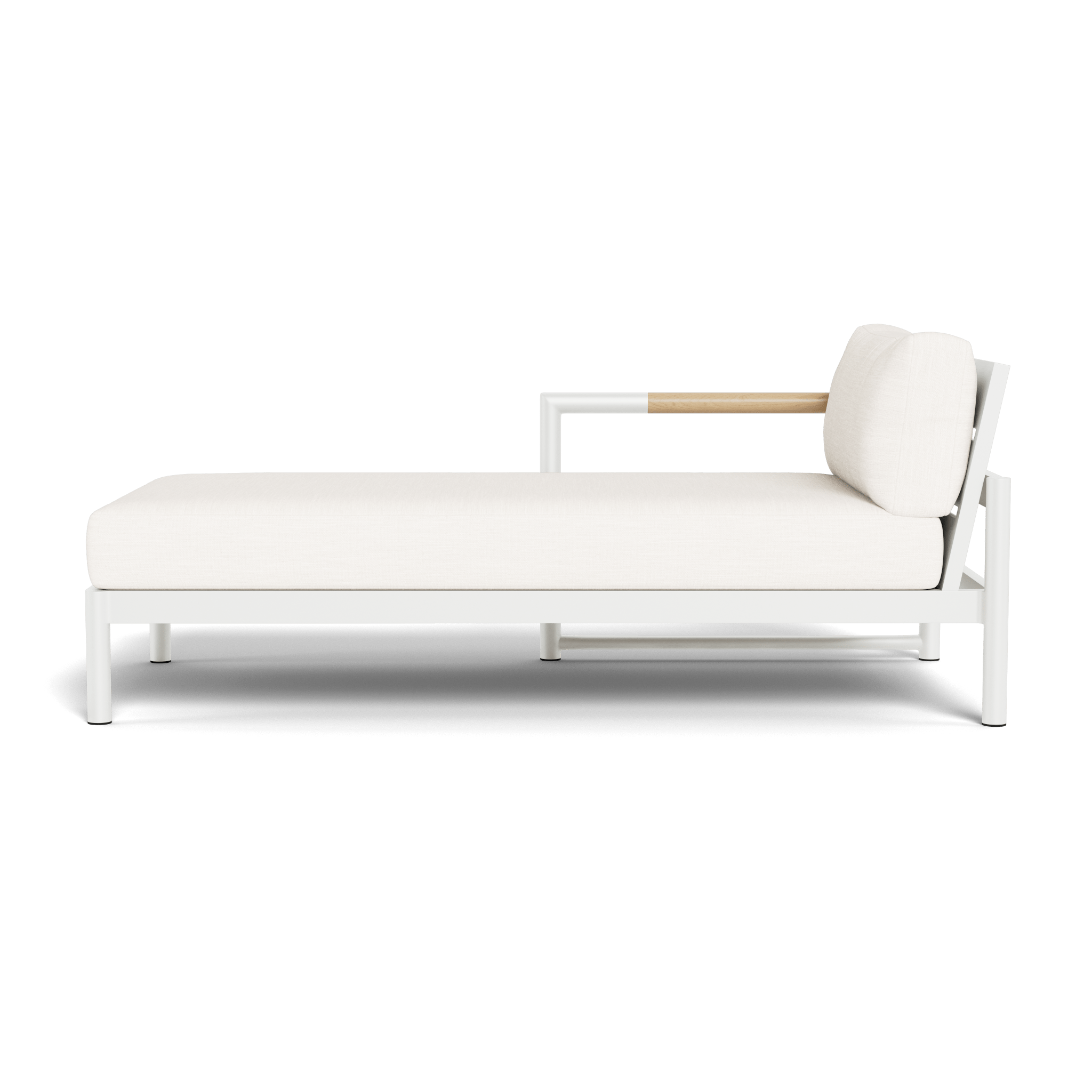 Breeze Xl Aluminum Chaise Left
