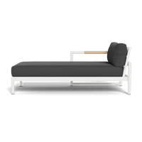 Breeze Xl Aluminum Chaise Left
