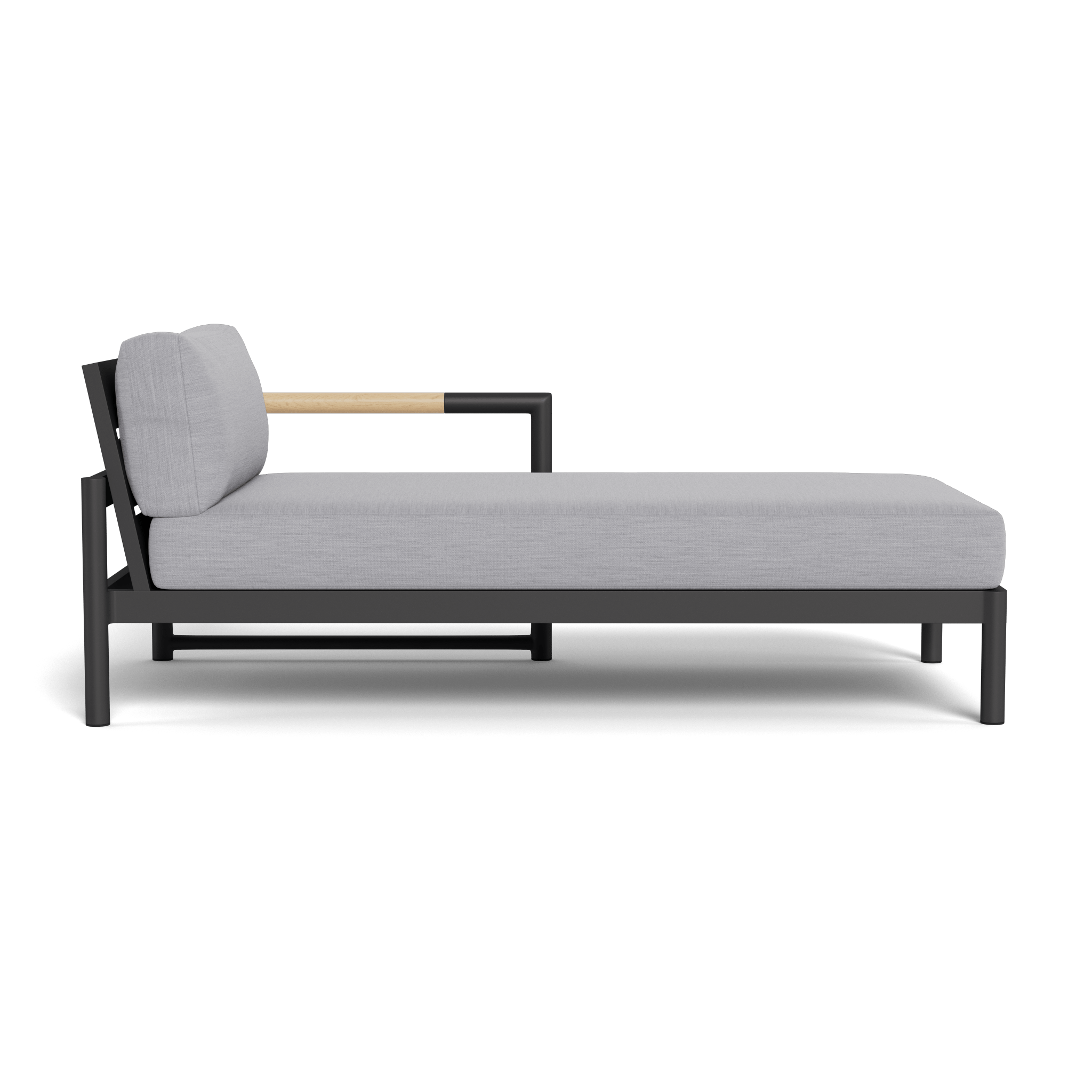Breeze Xl Aluminum Chaise Right