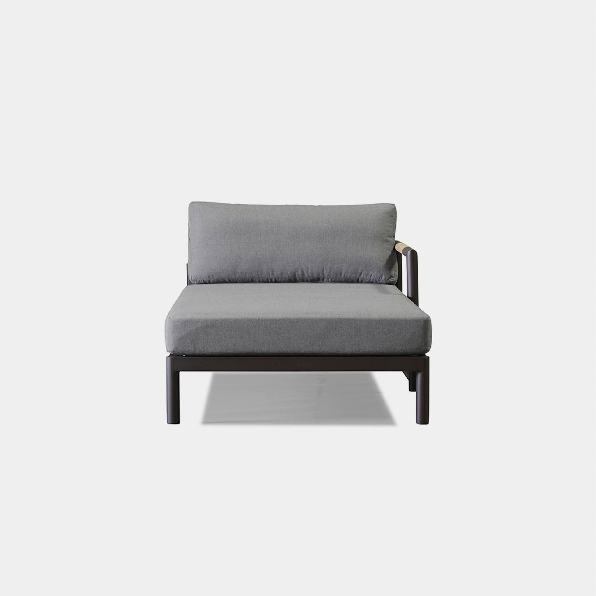 Breeze Xl Aluminum Chaise Right