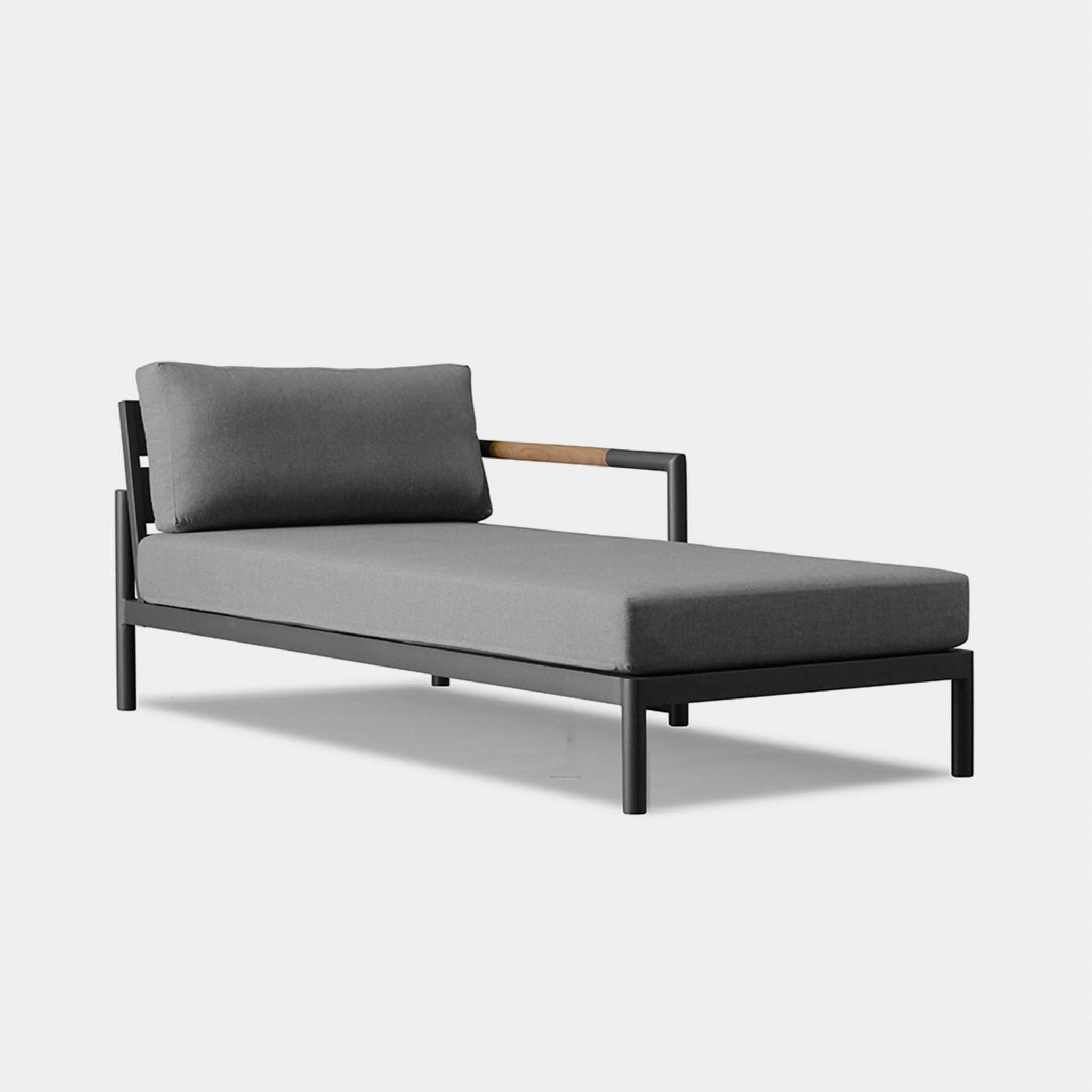 Breeze Xl Aluminum Chaise Right