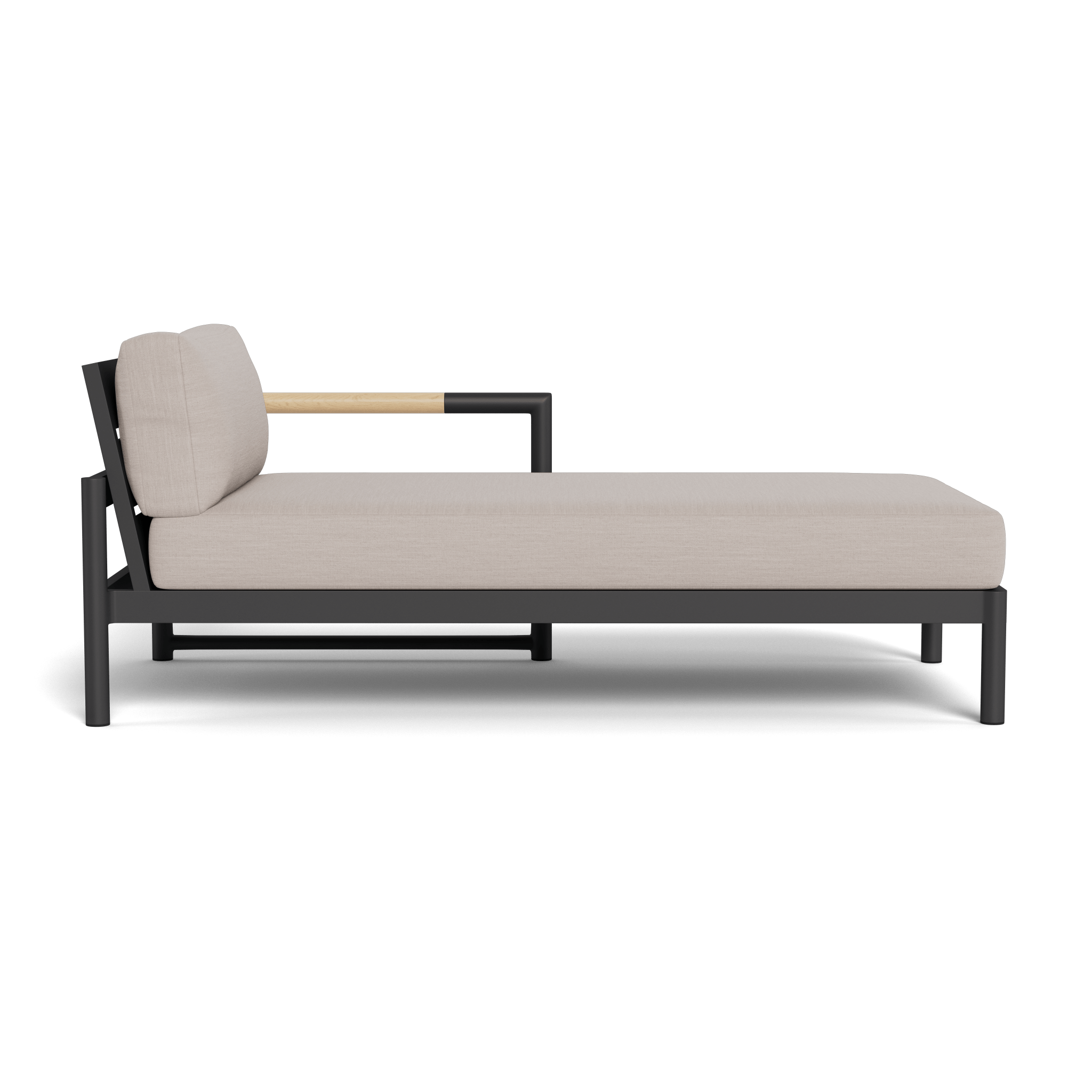Breeze Xl Aluminum Chaise Right