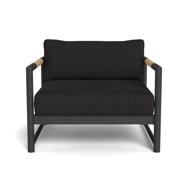 Breeze Xl Lounge Chair | Aluminum Asteroid, Copacabana Midnight,