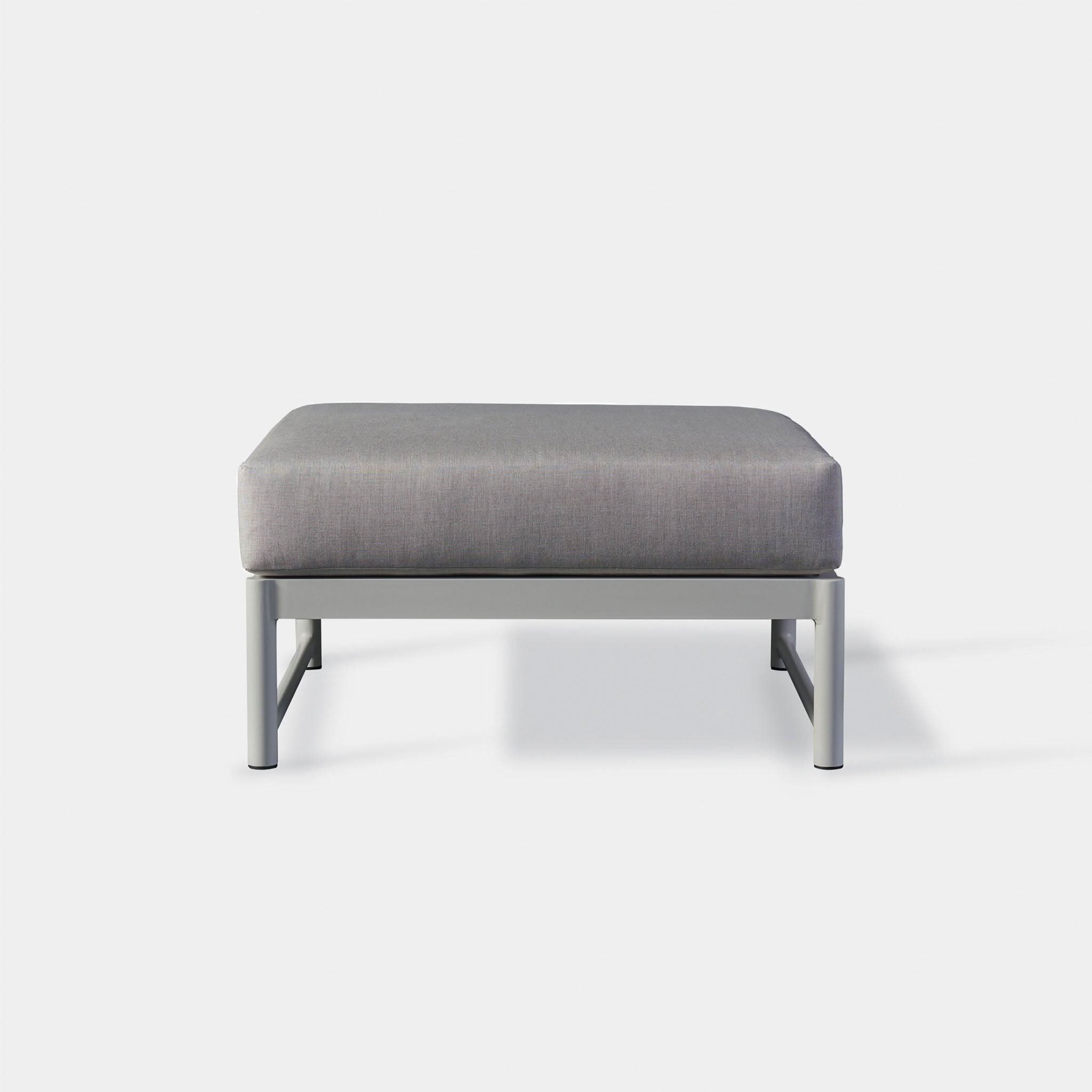Breeze Xl Aluminum Ottoman