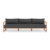 Breeze Xl Teak 3 Seat Sofa | Teak Natural, Lisos Grafito,