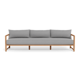 Breeze Xl Teak 3 Seat Sofa | Teak Natural, Lisos Piedra,