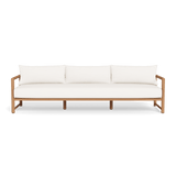 Breeze Xl Teak 3 Seat Sofa | Teak Natural, Panama Blanco,